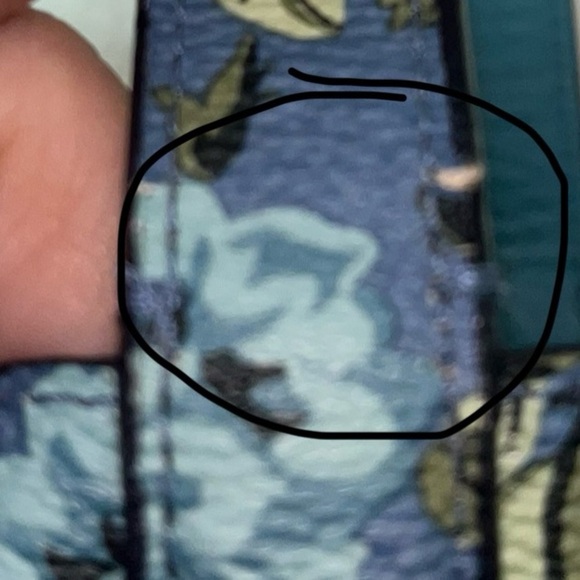 COACH Floral Print Coach Highline Tote Slate/Silver One Size - Picture 7 of 16